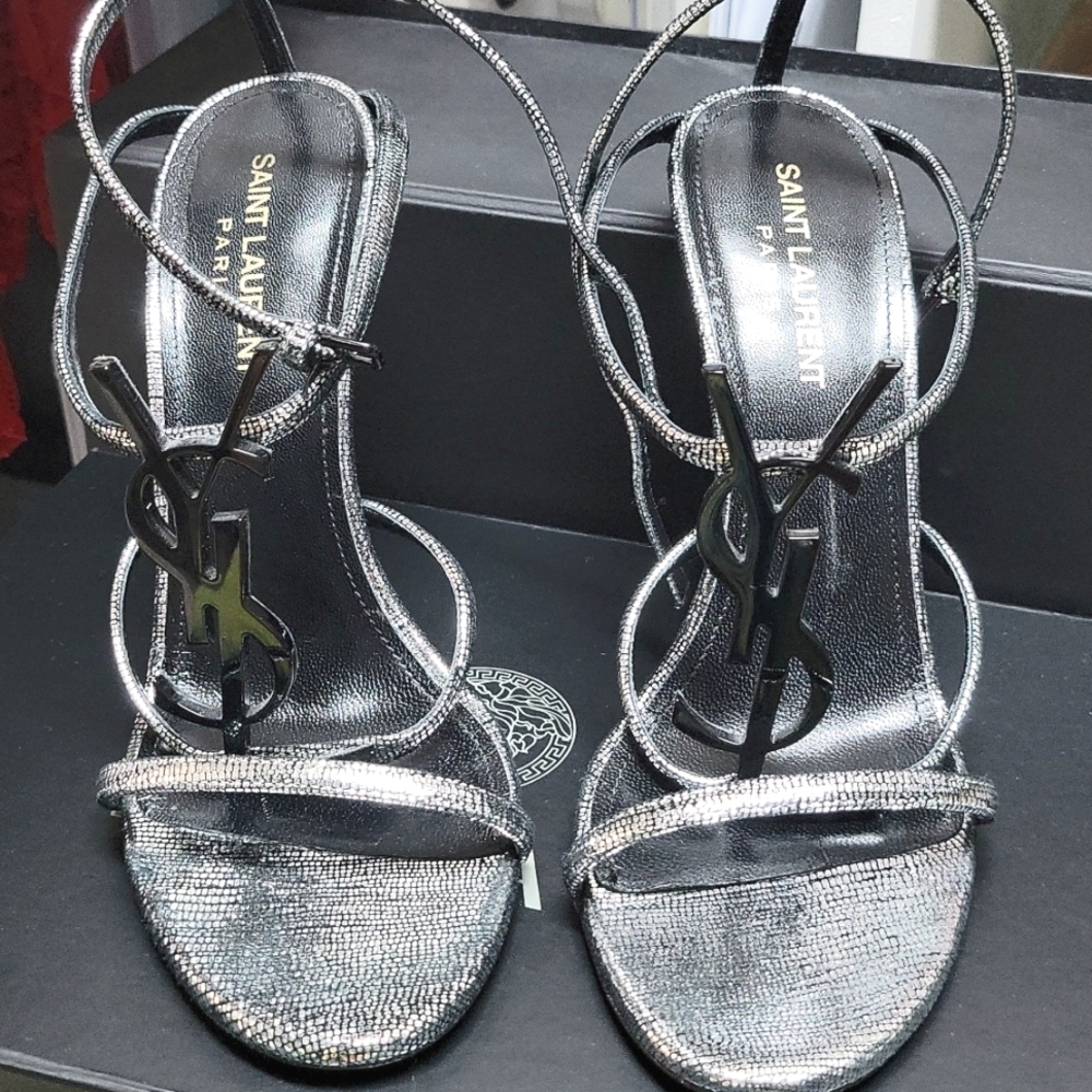 Authentic YSL Cassandra heels